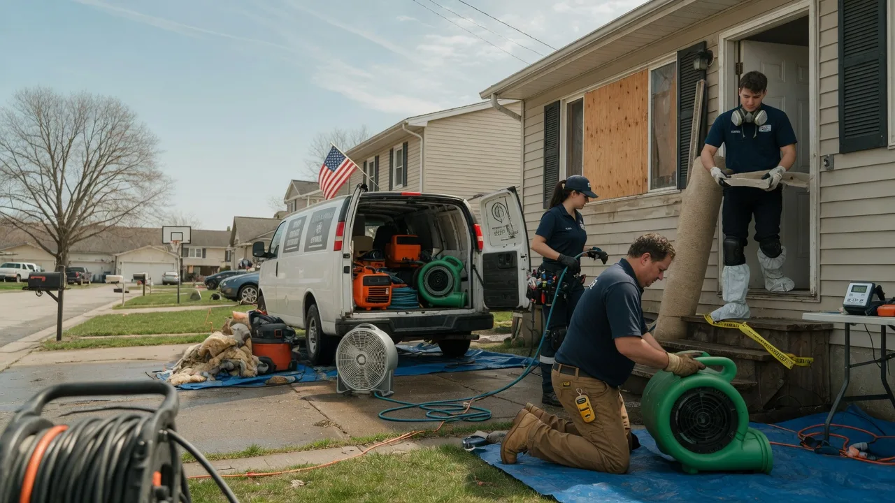 Water Damage Restoration in Tivoli, TX near me